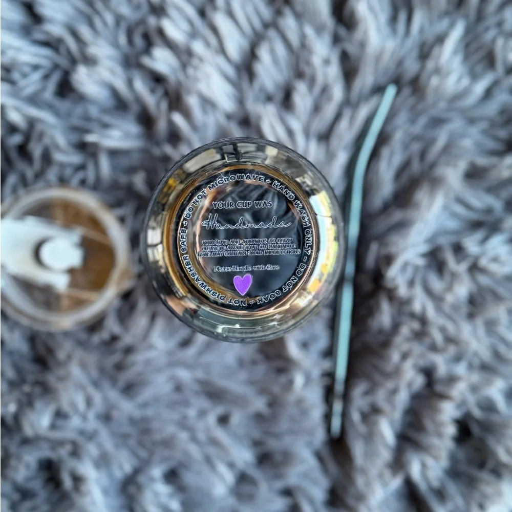 Custom glass cup with Straw - Picture 3 of 5